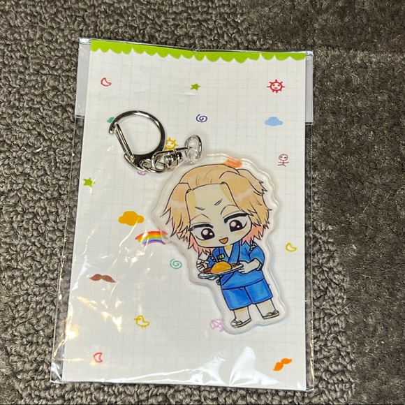 *6 for $10!* Tokyo Revengers Manjiro Sano / Mikey Acrylic Keychain Anime Chibi - Picture 3 of 5